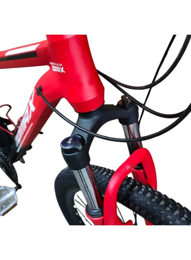 TOMAX A8 PRO 29 Inch Mountain Bike, Aluminum Frame,21 Speed, Disc Brakes, Lockout Fork- Professional Performance Bike With 1 Year Abo ElGoukh And Maxlerz Warranty (Red Color) - Image 4